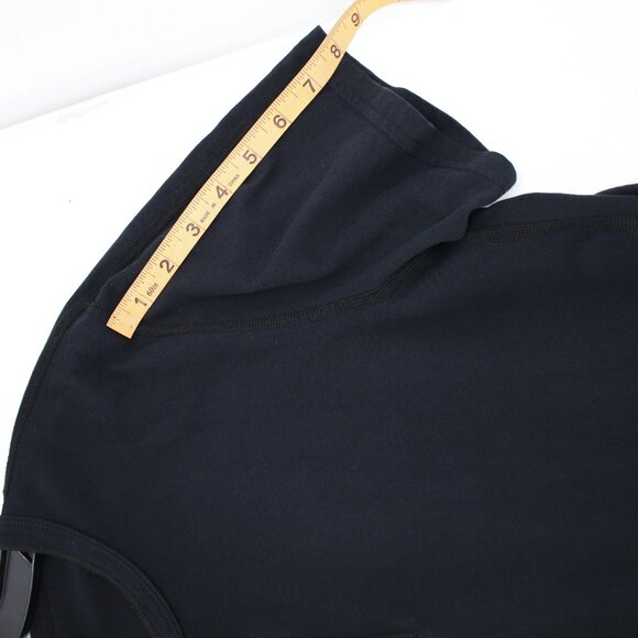 Reigning champ Shirt Men's Medium Short Sleeve snap Button Henley casual black - Picture 7 of 10